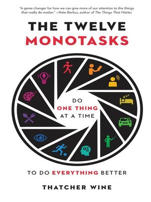 cover image of The Twelve Monotasks